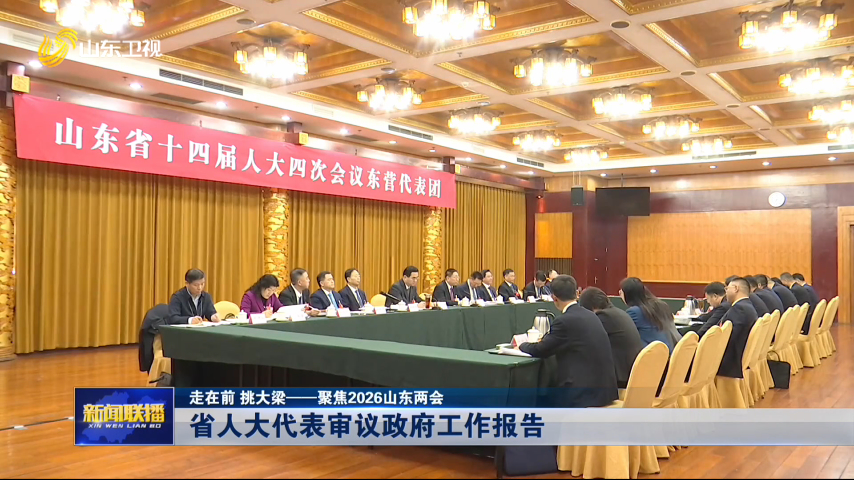 省人大代表审议政府工作报告【走在前 挑大梁——聚焦2026山东两会】